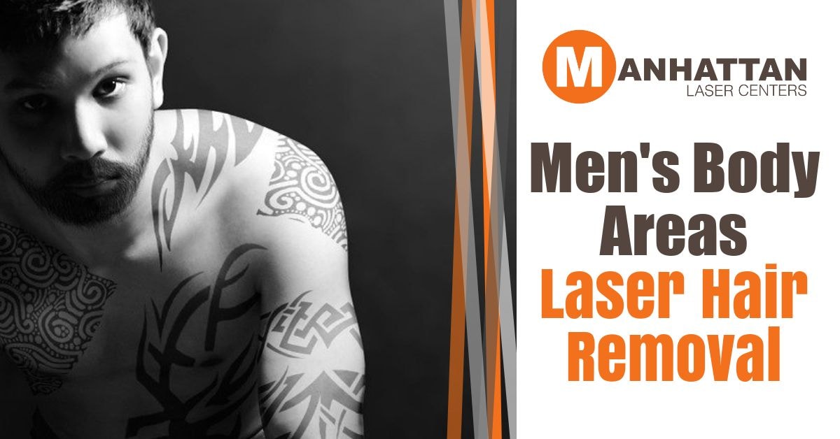Men’s Body Areas – Laser Hair Removal