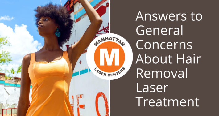 Answers to General Concerns About Hair Removal Laser Treatment