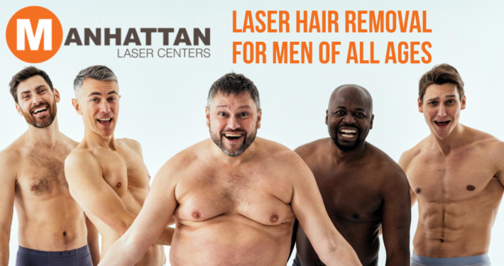 Laser Hair Removal for Men of All Ages