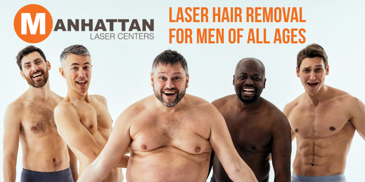 Laser Hair Removal for Men of All Ages