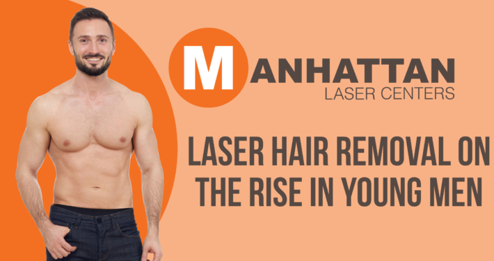 Laser Hair Removal on the Rise in Young Men